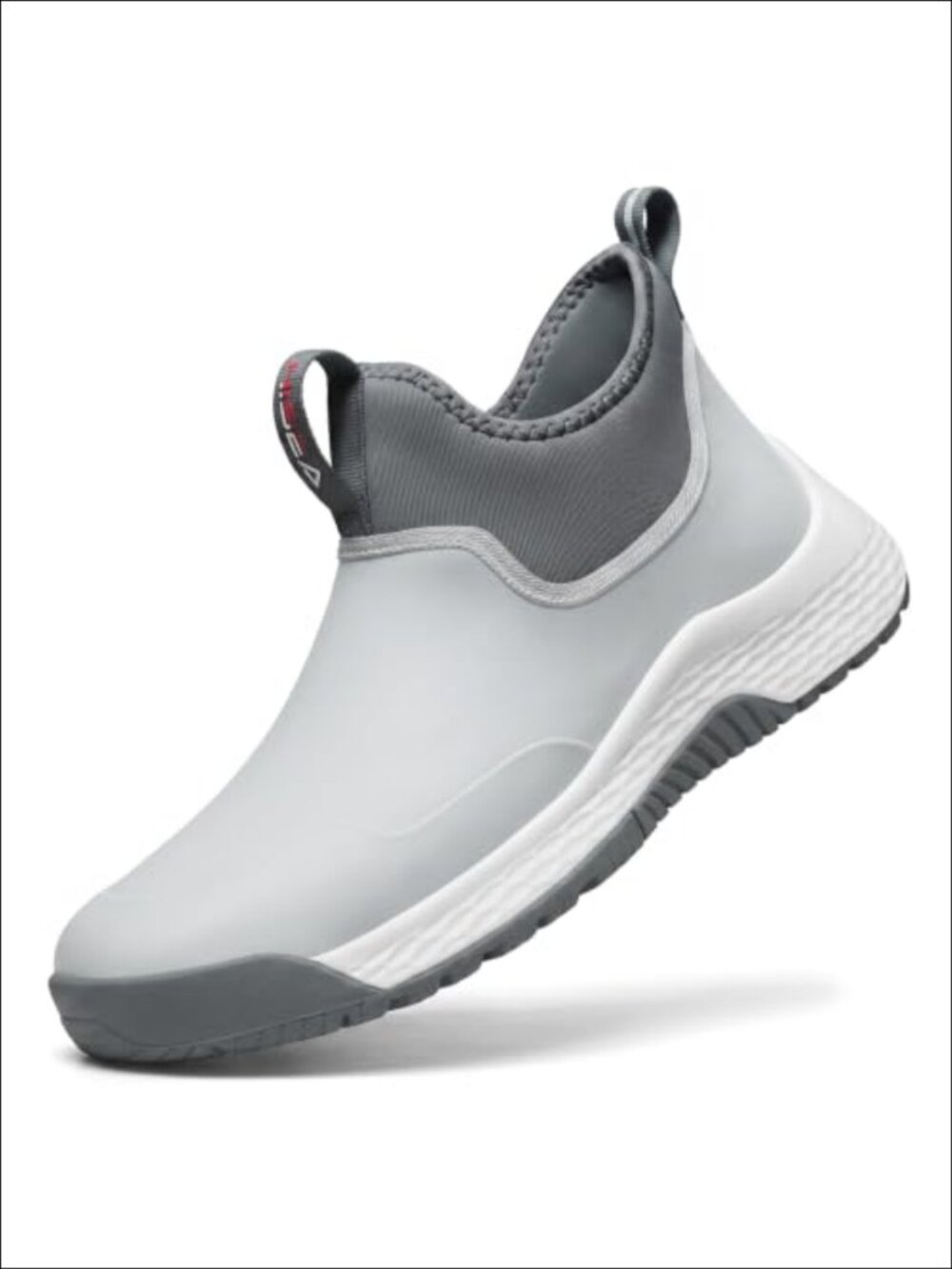 HISEA Waterproof Neoprene Ankle Rain Boots Lightweight Garden Shoes